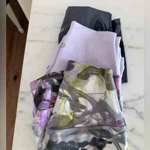 Bundle of Lulu Lemon Align bike shorts all size 2 - like new!